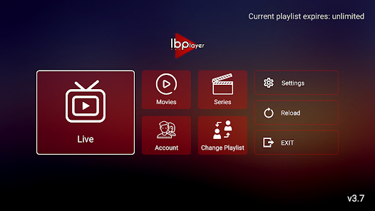 LG TV IPTV app with ibo player pro